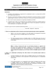 Certificate of compliance