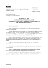 Permanent Council Decision No.1031