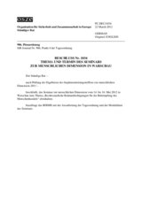 Beschluss Nr. 1034 des Ständigen Rates