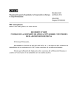 Decisión Nº 1035 del Consejo Permanente