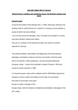 Speech by John McCallister, Member of the Legislative Assembly of Northern Ireland