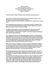 Speech by Dolores Kelly, Member of the Legislative Assembly of Northern Ireland