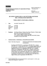 Journal of the Second Day of the 18th Meeting of the Ministerial Council