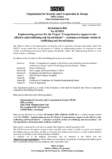 Tender Notice 05/2011