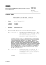 Decisión Nº 1040 del Consejo Permanente