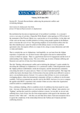 Contribution by  Ambassador Kai Eide, former UN Special Representative for Afghanistan and Head of the UN Mission in Afghanistan (UNAMA)