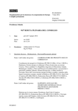 Giornale della 915a Seduta plenaria del Consiglio permanente