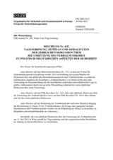 Beschluss Nr. 4/12 des Forums für Sicherheitskooperation