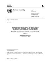 A/HRC/10/11/Add.3 Promotion and Protection of all Human Rights, Civil, Political, Economic, Social and Cultural Rights, Including the Right to Development, Report of the Independent Expert on Min. Issues, Mr. McDougall, Addendum, Mission to Greece