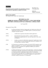 Décision No 13/11 du Forum pour la coopération en matière de sécurité