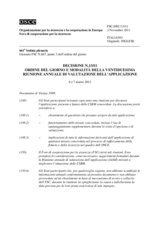 Decisione N.13/11 del Foro di cooperazione per la sicurezza
