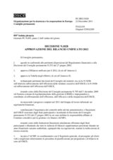 Decisione N.1028 del Consiglio permanente