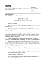 Decisión Nº 1027 del Consejo Permanente