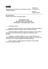 Decisione N.1024 del Consiglio permanente