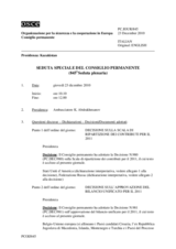 Giornale della 845a Seduta speciale del Consiglio permanente