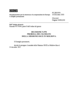 Decisione N.970 del Consiglio permanente