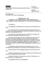 Beschluss Nr. 958 des Ständigen Rates