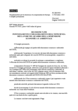 Decisione N.958 del Consiglio permanente