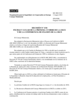 Decisión Nº 3/10 del Consejo Ministerial