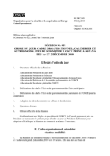 Décision No 951 du Conseil permanent