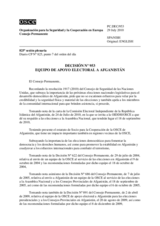 Decisión Nº 953 del Consejo Permanente