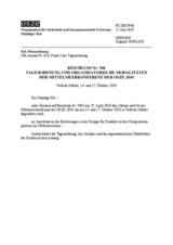 Beschluss Nr. 946 des Ständigen Rates