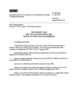 Decisione N.948 del Consiglio permanente