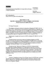 Decisión Nº 947 del Consejo Permanente