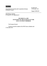 Permanent Council Decision No. 1059