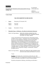 Journal der 936. Plenarsitzung des Ständigen Rates 