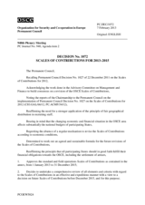 Permanent Council Decision No. 1072