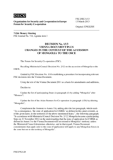 Forum for Security Co-operation Decision No. 1/13