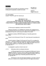 Décision No 2/13 du Forum pour la coopération en matière de sécurité