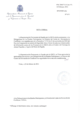 Response by the Delegation of Spain to the Small Arms and Light Weapons Questionnaire 2011