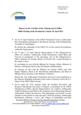 Report on the activities of the Chairperson-in-Office