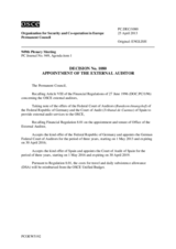 Permanent Council Decision No. 1080