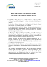 Report on the activities of the Chairperson-in-Office