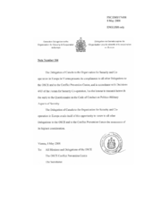 Response by the Delegation of Canada to the Questionnaire on the Code of Conduct on Politico-Military Aspects of Security Response by the Delegation of Canada to the Questionnaire on the Code of Conduct on Politico-Military Aspects of Security