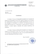 Response by the Delegation of Germany to the Questionnaire on the Code of Conduct on Politico-Military Aspects of Security