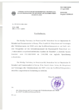 Response by the Delegation of Germany to the Questionnaire on the Code of Conduct on Politico-Military Aspects of Security