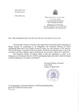 Response by the Delegation of Iceland to the Questionnaire on the Code of Conduct on Politico-Military Aspects of Security Response by the Delegation of Iceland to the Questionnaire on the Code of Conduct on Politico-Military Aspects of Security
