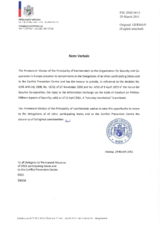 Response by the Delegation of Liechtenstein to the Questionnaire on the Code of Conduct on Politico-Military Aspects of Security