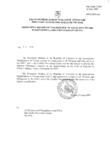 Response by the Delegation of Lithuania to the Questionnaire on the Code of Conduct on Politico-Military Aspects of Security Response by the Delegation of Lithuania to the Questionnaire on the Code of Conduct on Politico-Military Aspects of Security