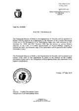 Response by the Delegation of Malta to the Questionnaire on the Code of Conduct on Politico-Military Aspects of Security Response by the Delegation of Malta to the Questionnaire on the Code of Conduct on Politico-Military Aspects of Security