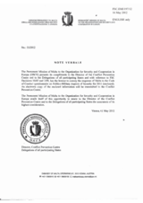 Response by the Delegation of Malta to the Questionnaire on the Code of Conduct on Politico-Military Aspects of Security Response by the Delegation of Malta to the Questionnaire on the Code of Conduct on Politico-Military Aspects of Security