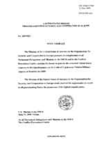 Response by the Delegation of the United States to the Questionnaire on the Code of Conduct on Politico-Military Aspects of Security