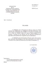 Response by the Delegation of Monaco to the Questionnaire on the Code of Conduct on Politico-Military Aspects of Security