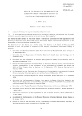 Response by the Delegation of San Marino to the Questionnaire on the Code of Conduct on Politico-Military Aspects of Security