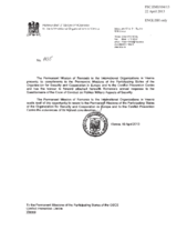 Response by the Delegation of Romania to the Questionnaire on the Code of Conduct on Politico-Military Aspects of Security