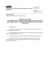 Beschluss Nr. 1084 des Ständigen Rates